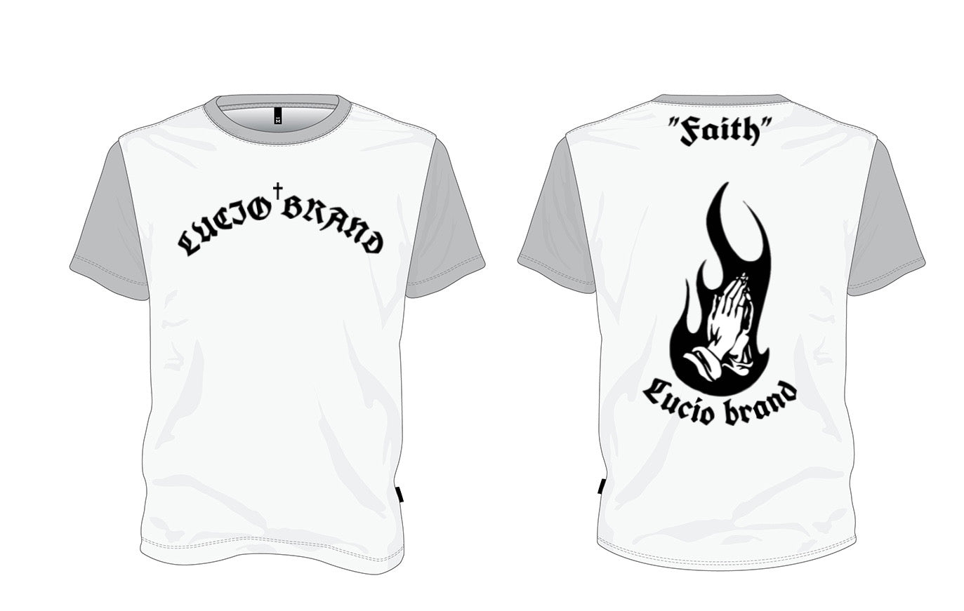 |LUCIO BRAND| “Faith” T shirt